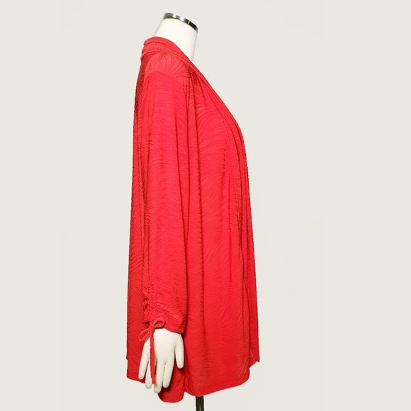 JM Collection Cinched Cardigan - Picture 3 of 6